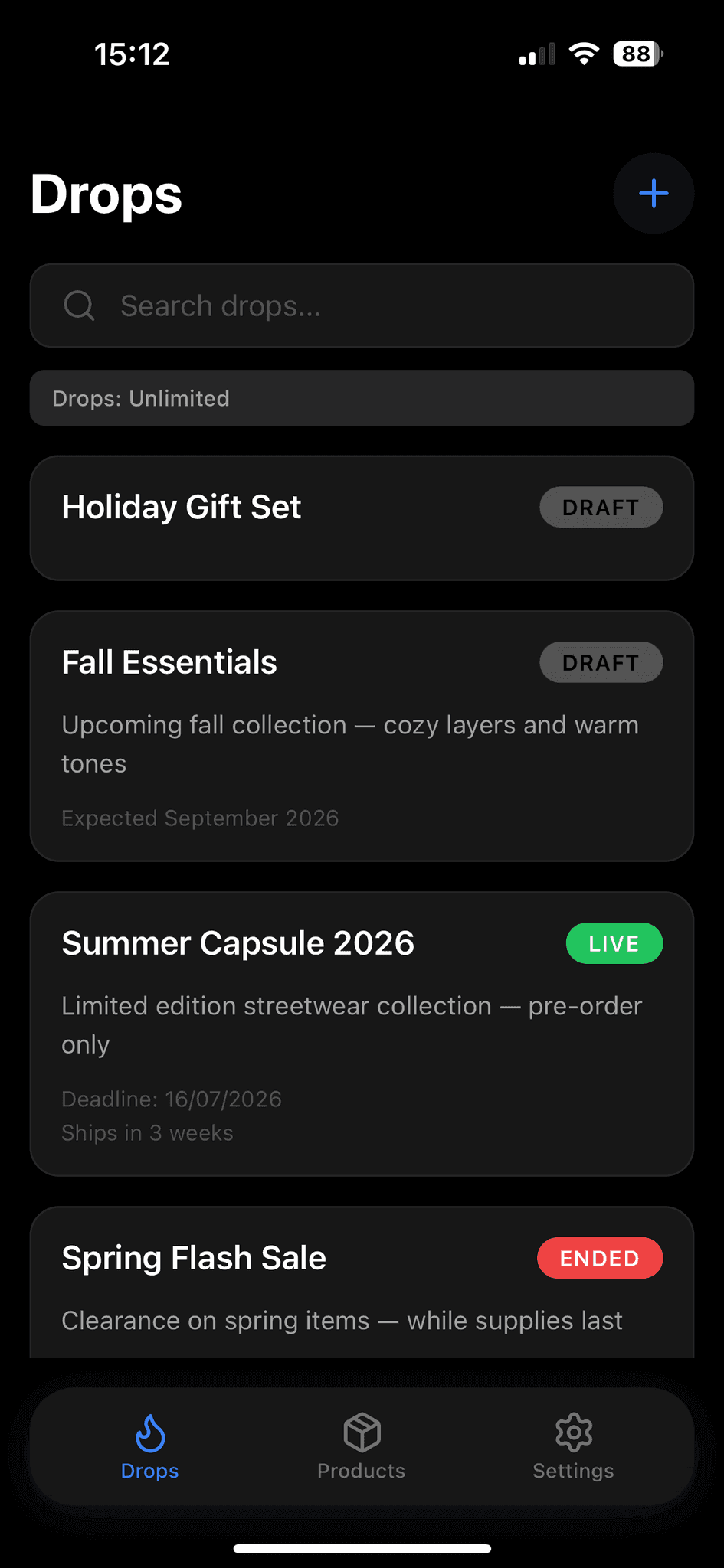 Screenshot 2 of DropFlow