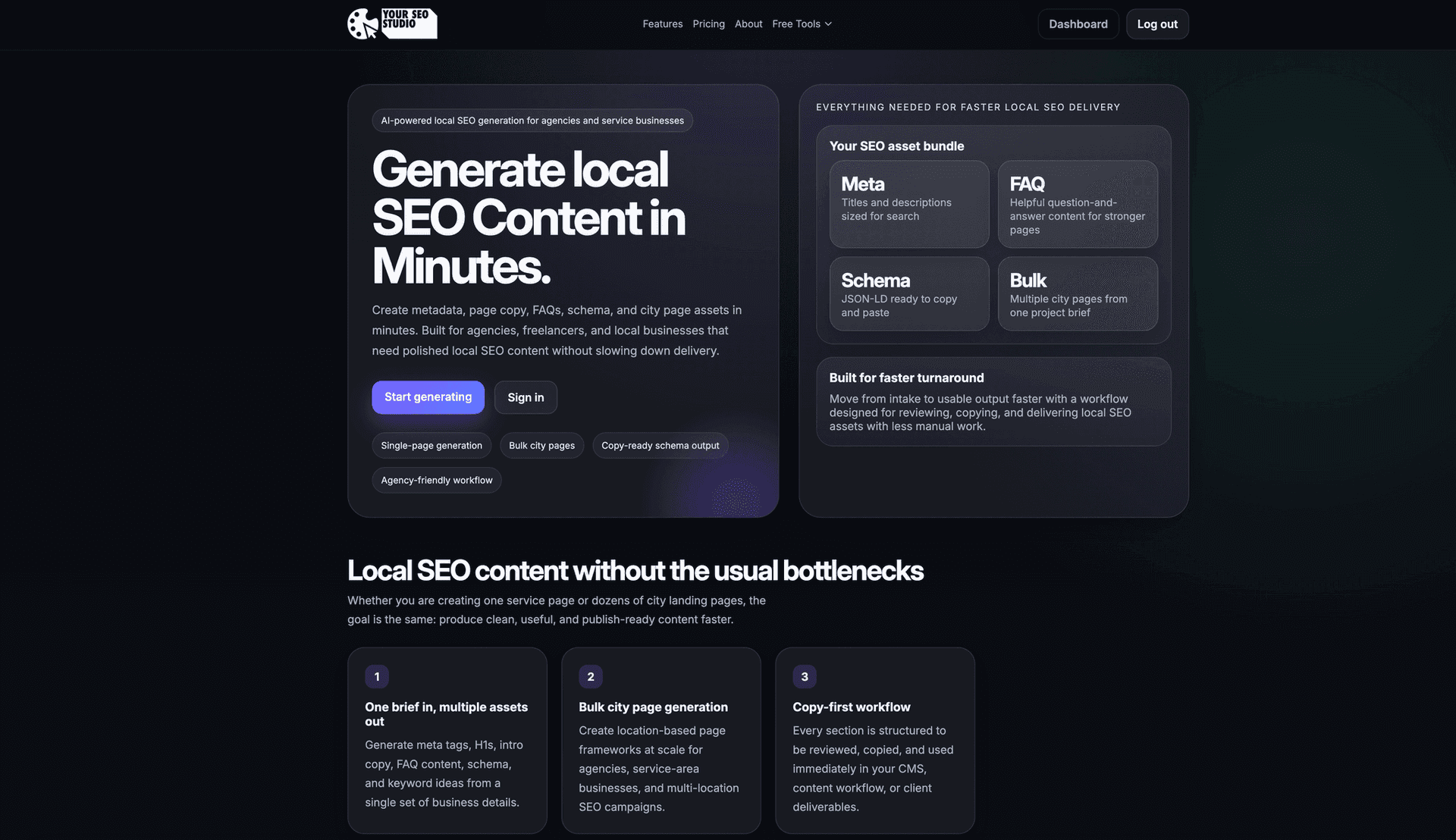 Screenshot 1 of Your SEO Studio