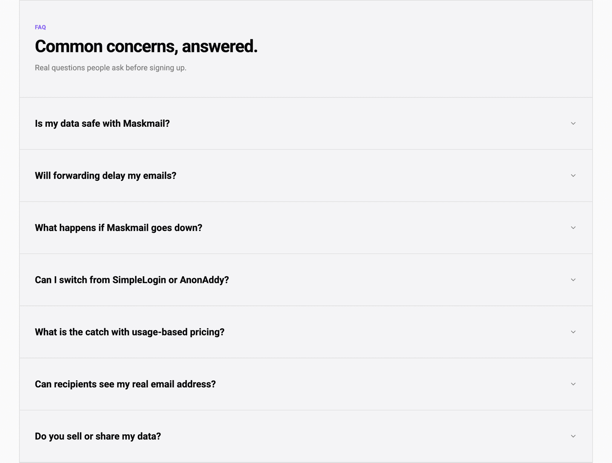Screenshot 3 of Maskmail