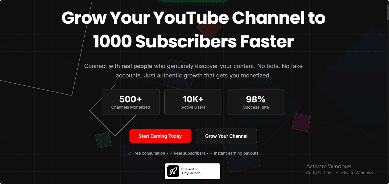 Screenshot 1 of YTSubscribe