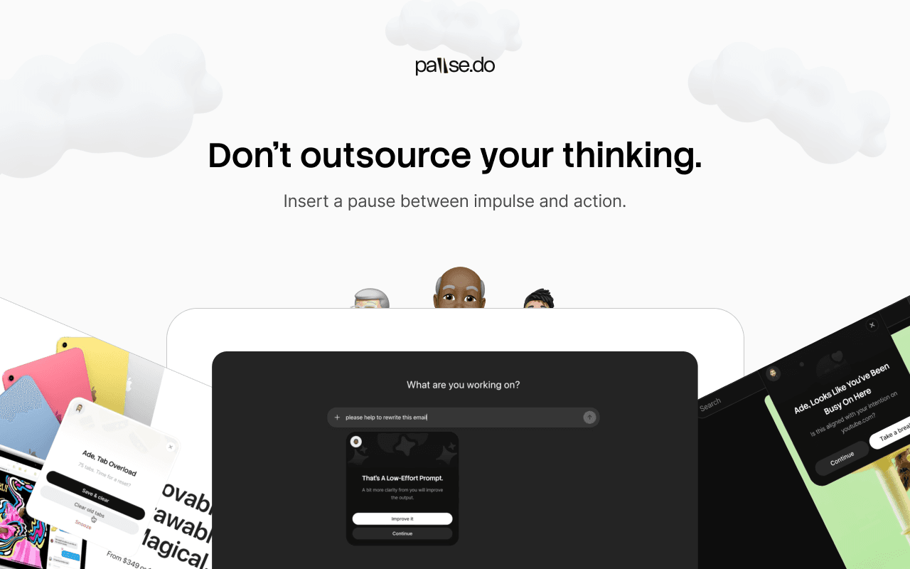 Screenshot 1 of pause.do