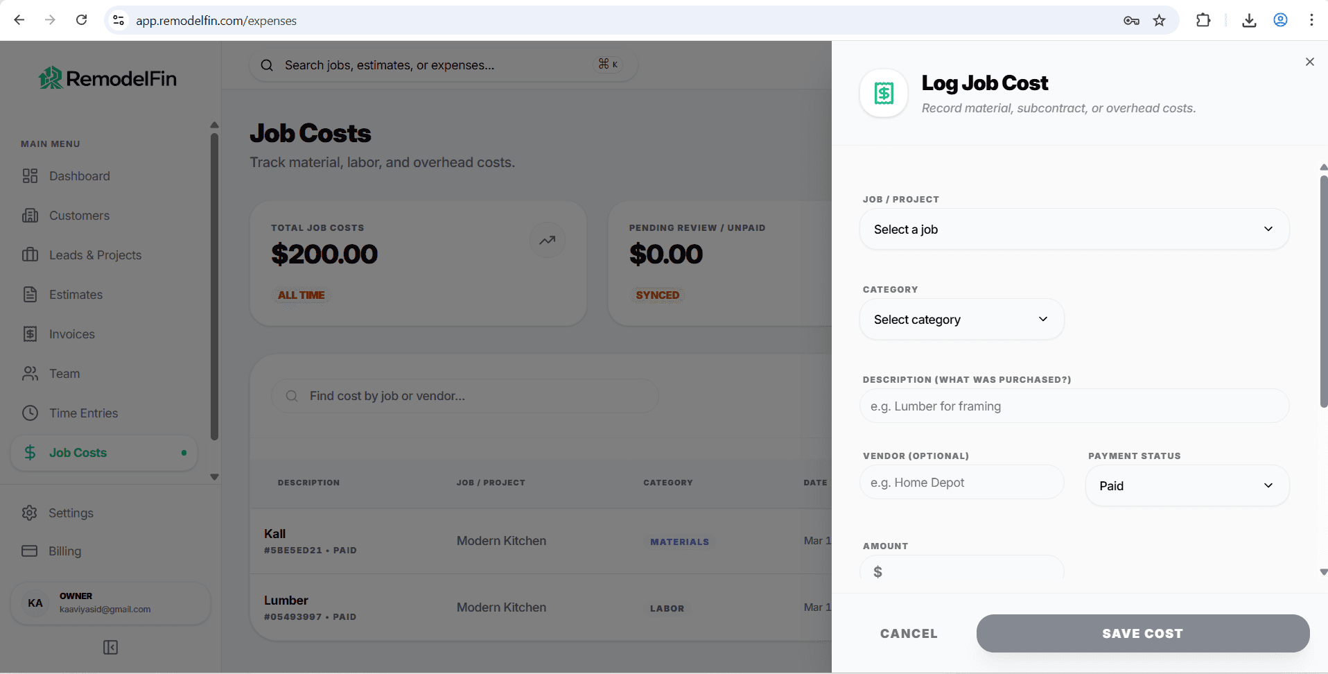 Screenshot 4 of RemodelFin