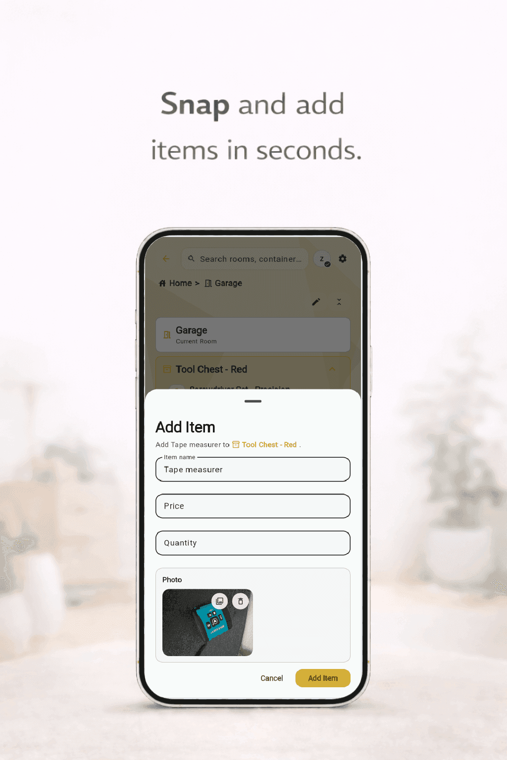 Screenshot 4 of ZenStow: Home Inventory
