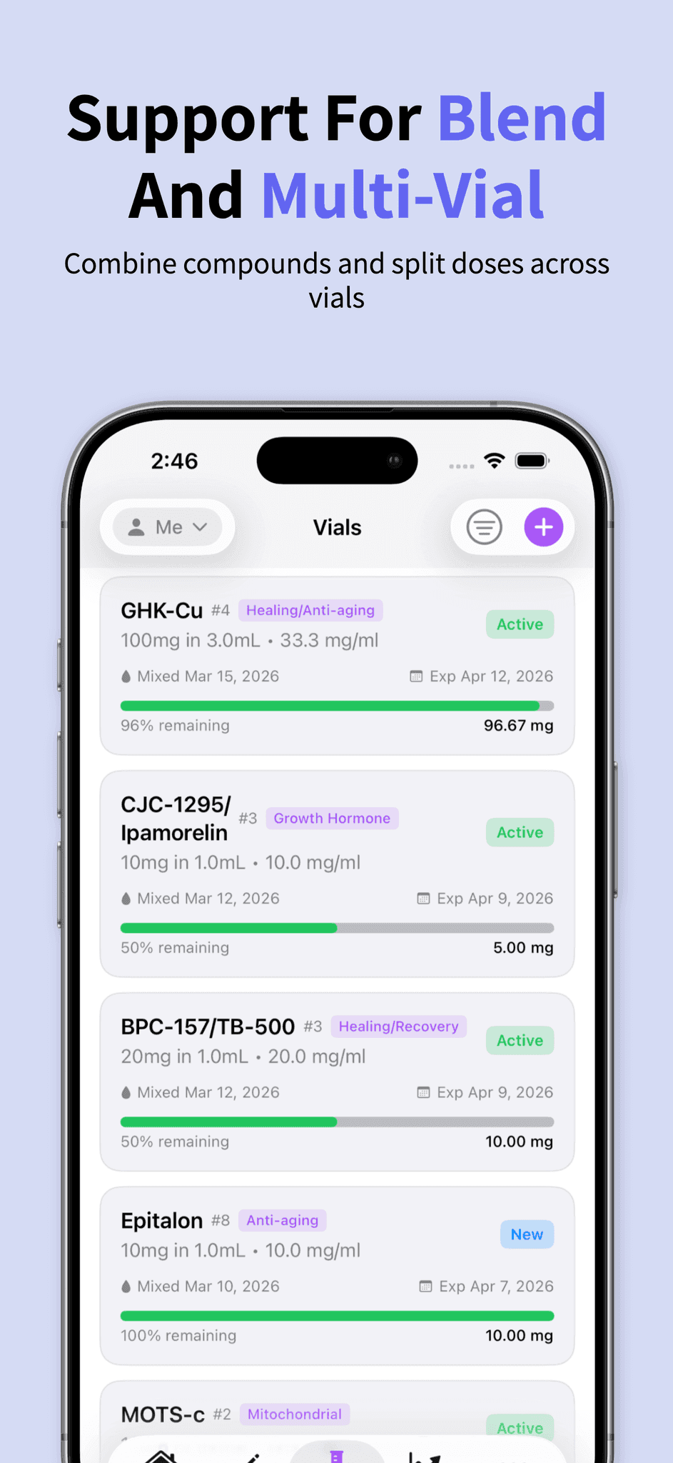 Screenshot 8 of VeriPep Tracker
