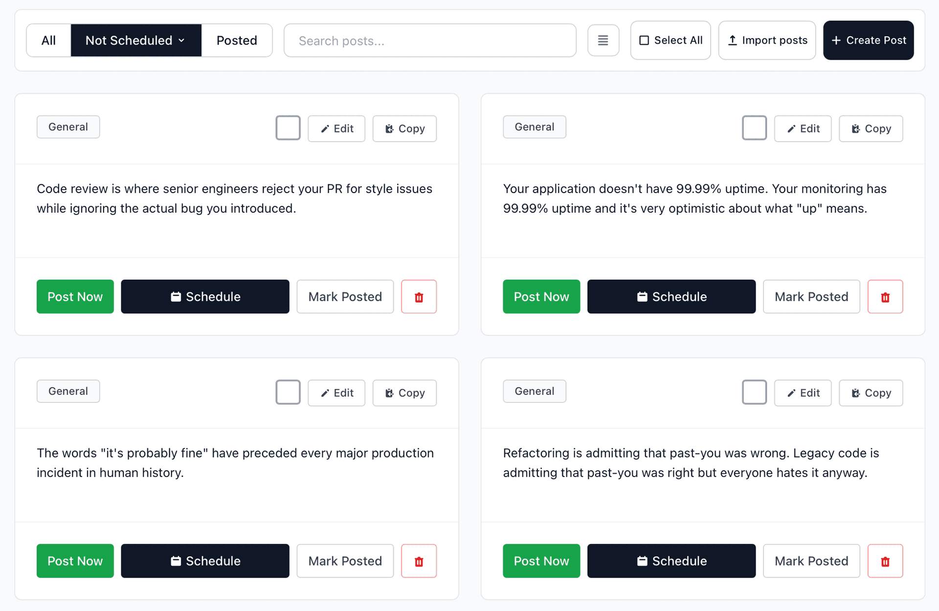 Screenshot 2 of OpenTweet