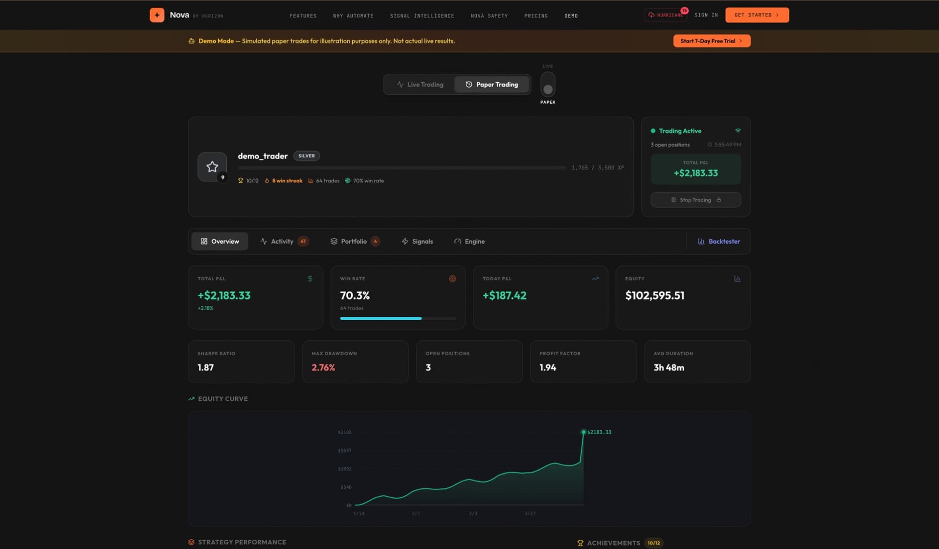 Screenshot 1 of Nova by Horizon