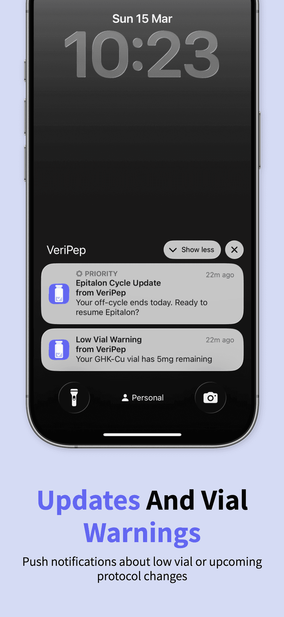 Screenshot 10 of VeriPep Tracker