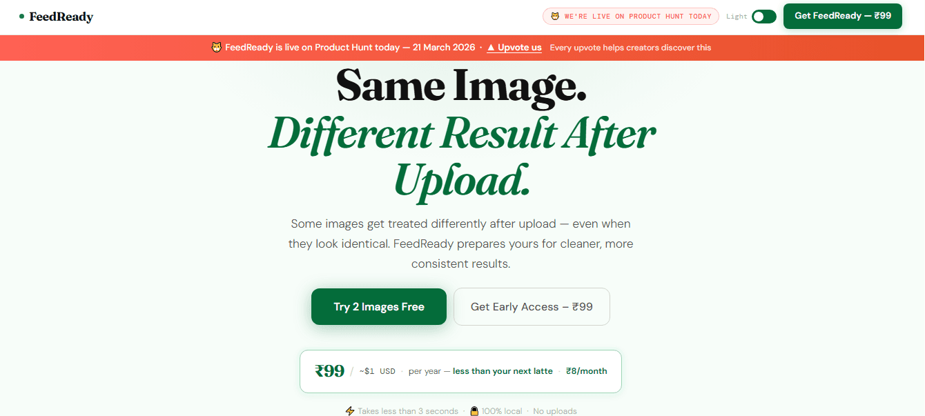 Screenshot 1 of FeedReady