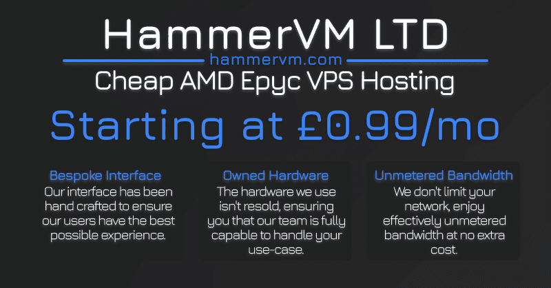 Screenshot 3 of HammerVM LTD
