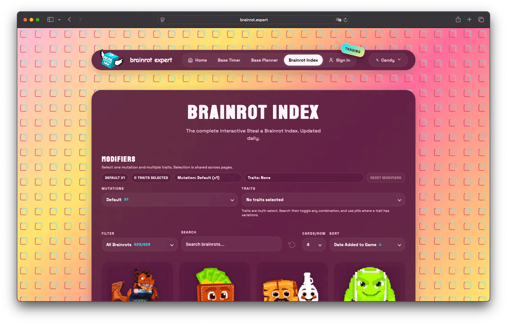 Screenshot 9 of brainrot.expert