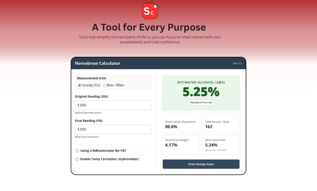Screenshot 3 of SpeedCalcs ā 300 Free Calculators