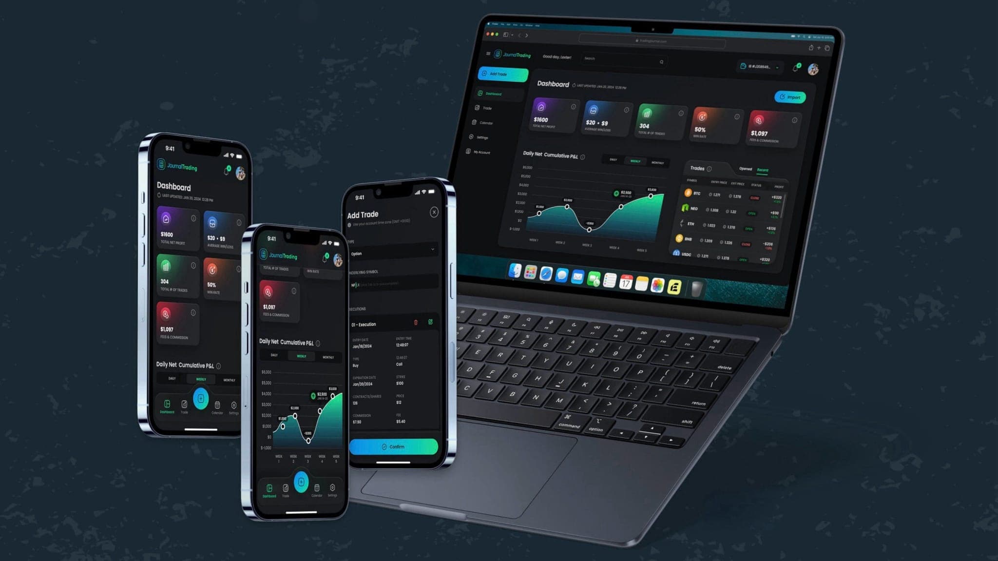Screenshot 1 of TradeReview