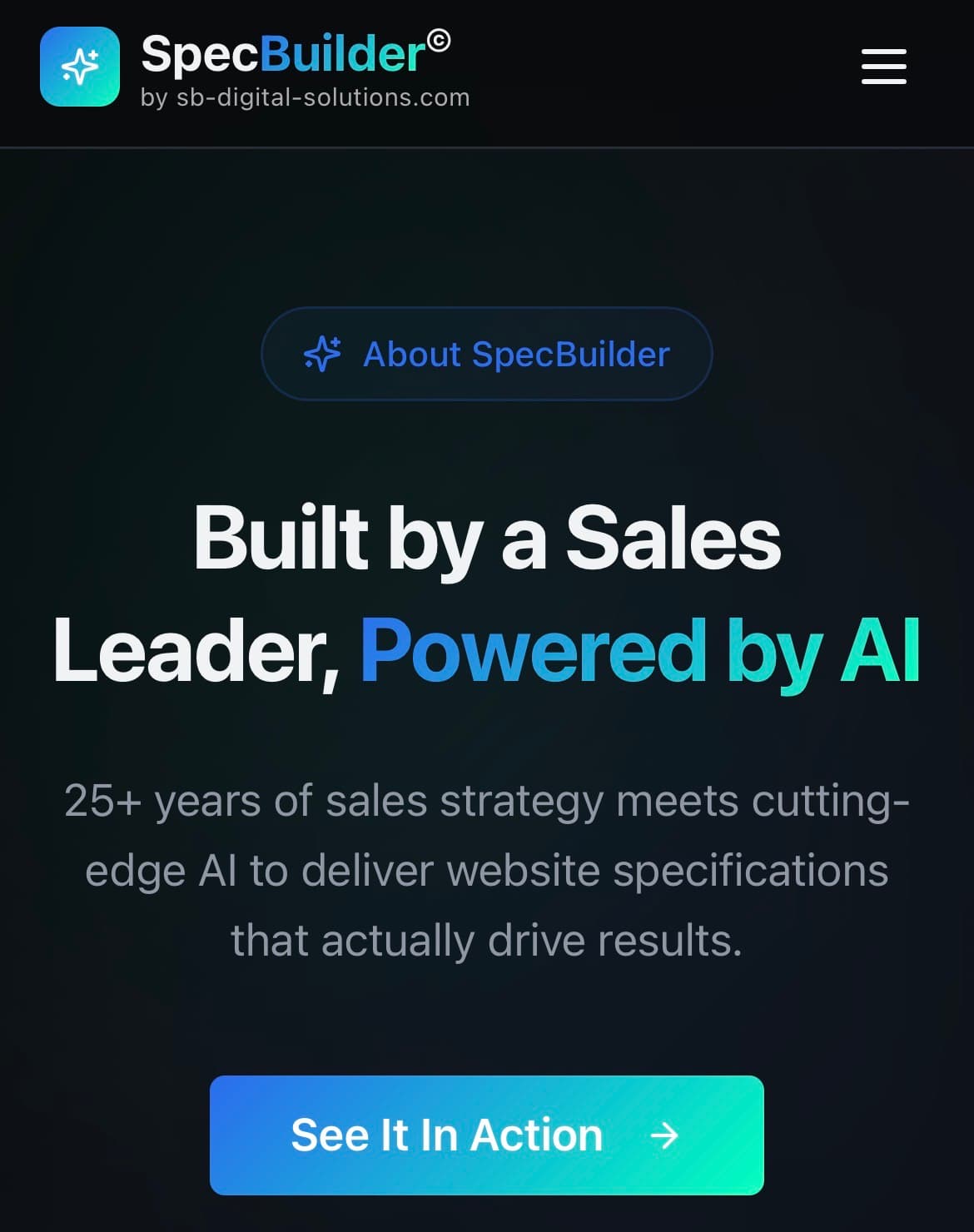 Screenshot 7 of SpecBuilder AI