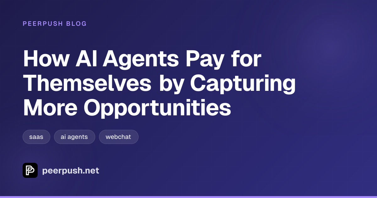 Cover image for How AI Agents Pay for Themselves by Capturing More Opportunities