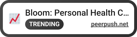 Bloom: Personal Health Coach
