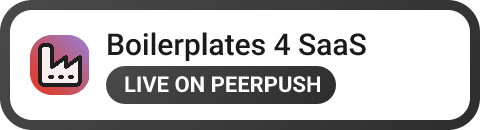 Boilerplates 4 SaaS