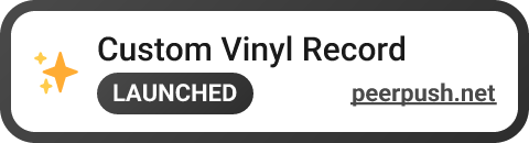 Custom Vinyl Record