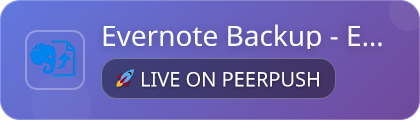 Evernote Backup - Export Tool