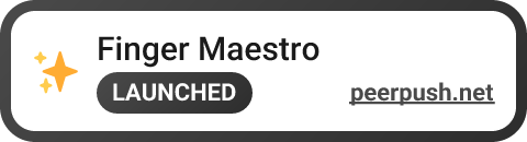 Finger Maestro