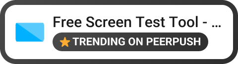 Free Screen Test Tool - Dead Pixel Check