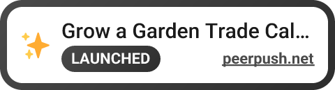 Grow a Garden Trade Calculator