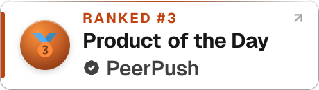 PeerPush badge for InvoiceLobby