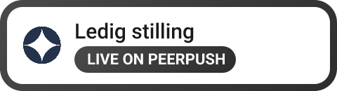 Ledig stilling