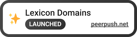 Lexicon Domains