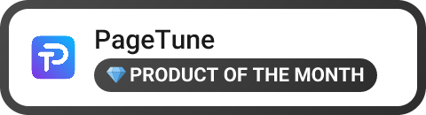 PageTune badge