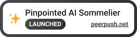 Pinpointed AI Sommelier