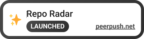 ‎Repo Radar