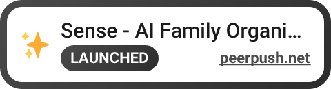 Sense - AI Family Organizer