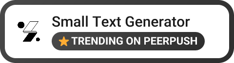 Small Text Generator