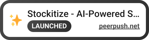 Stockitize - AI-Powered Stock Research