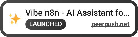 Vibe n8n - AI Assistant for n8n