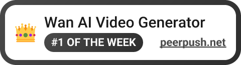 Wan AI Video Generator badge